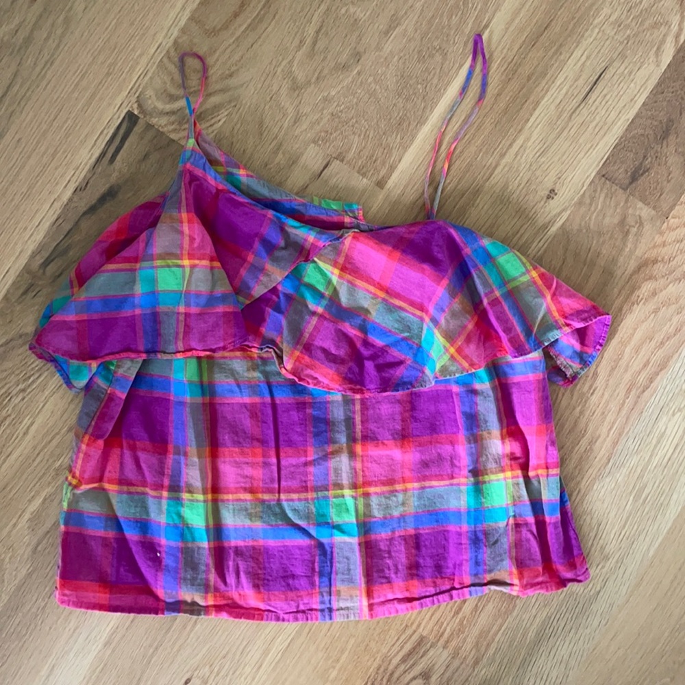 A New Day rainbow color tank top top S